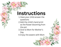 Mother's Day Craft: All about my mom