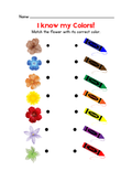 Match the Flower to Color