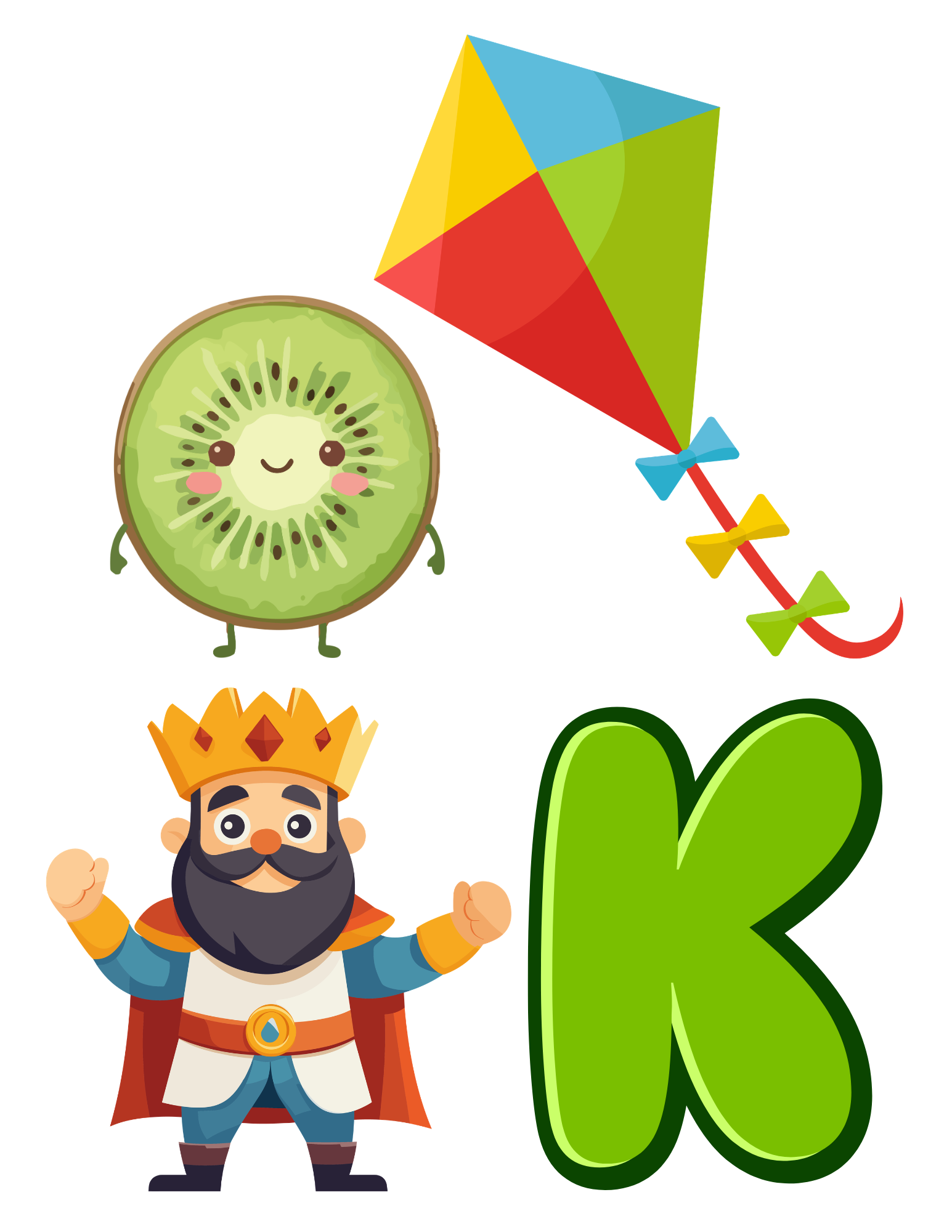 Toddler Journal: Letter K Worksheets