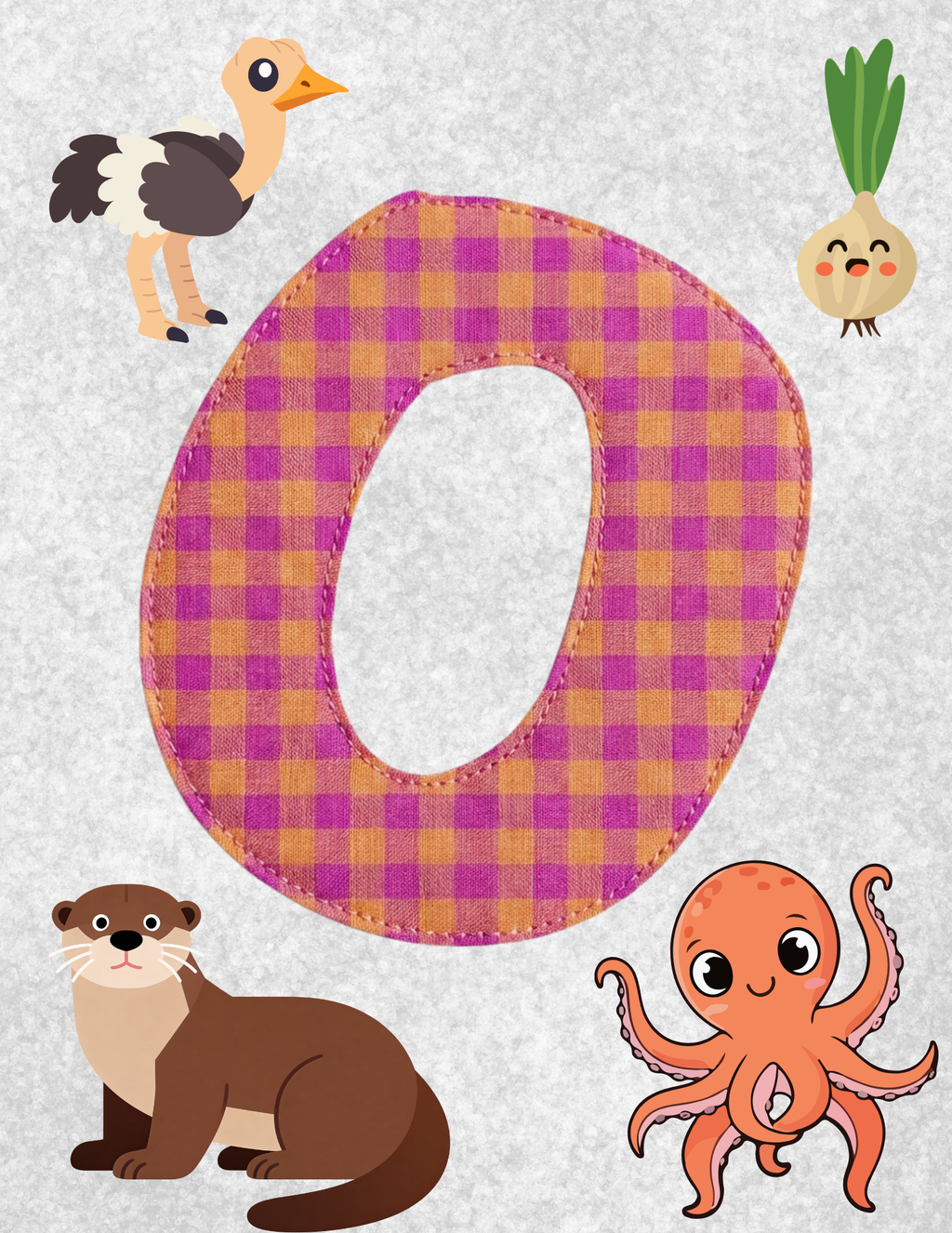 Toddler Journal: Letter O Worksheet