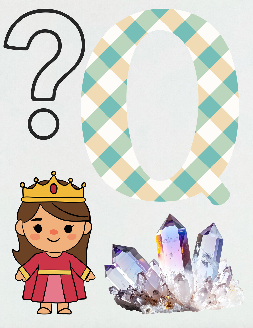 Toddler Journal: Letter Q Worksheet