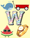 Toddler Journal: Letter W Worksheet