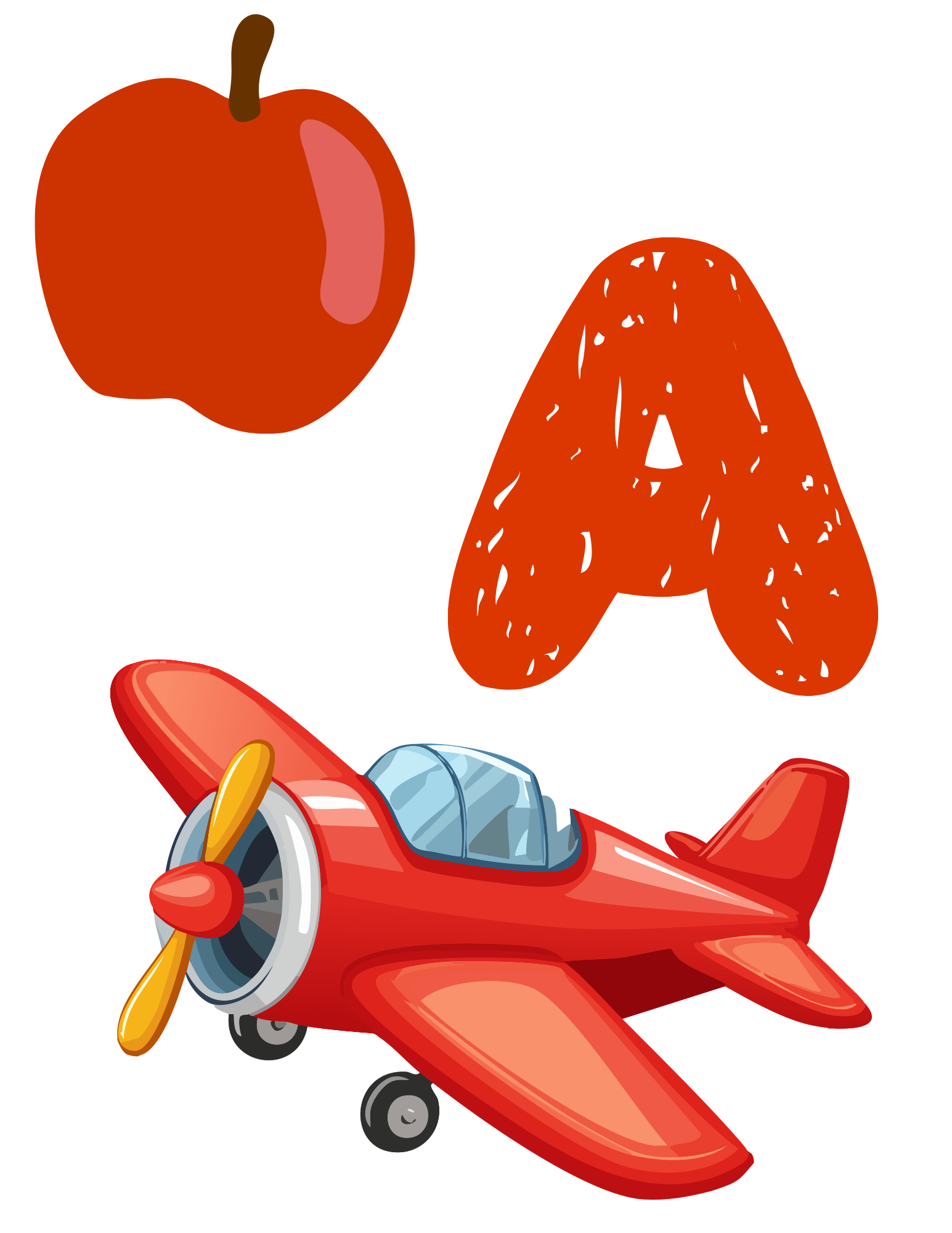 Toddler Journal: Letter A Worksheets