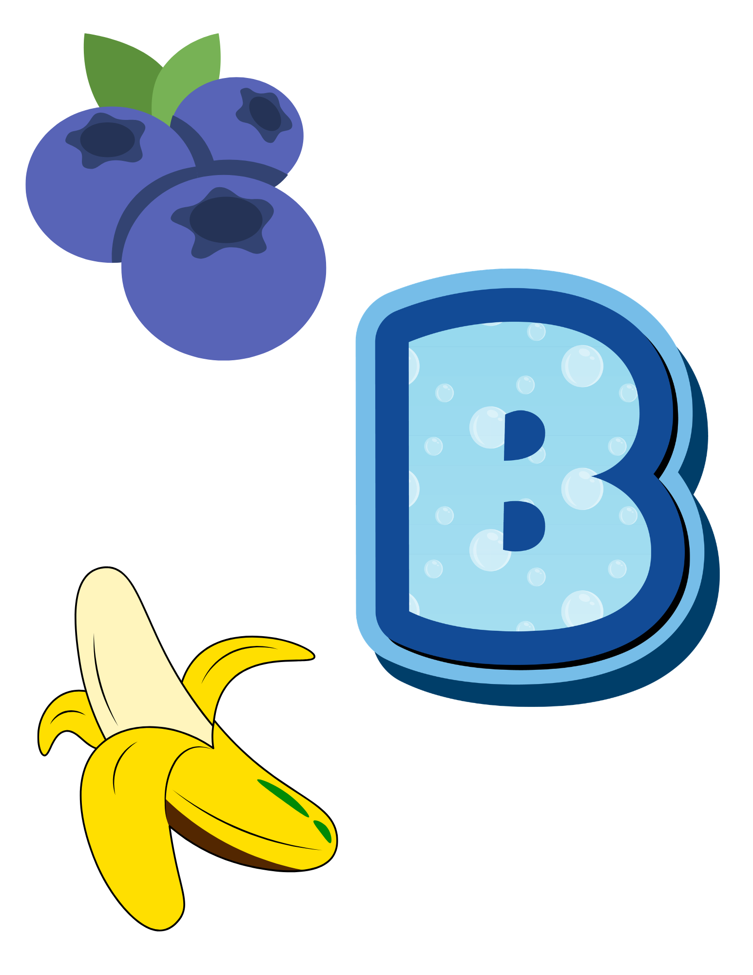 Toddler Journal: Letter B Worksheets