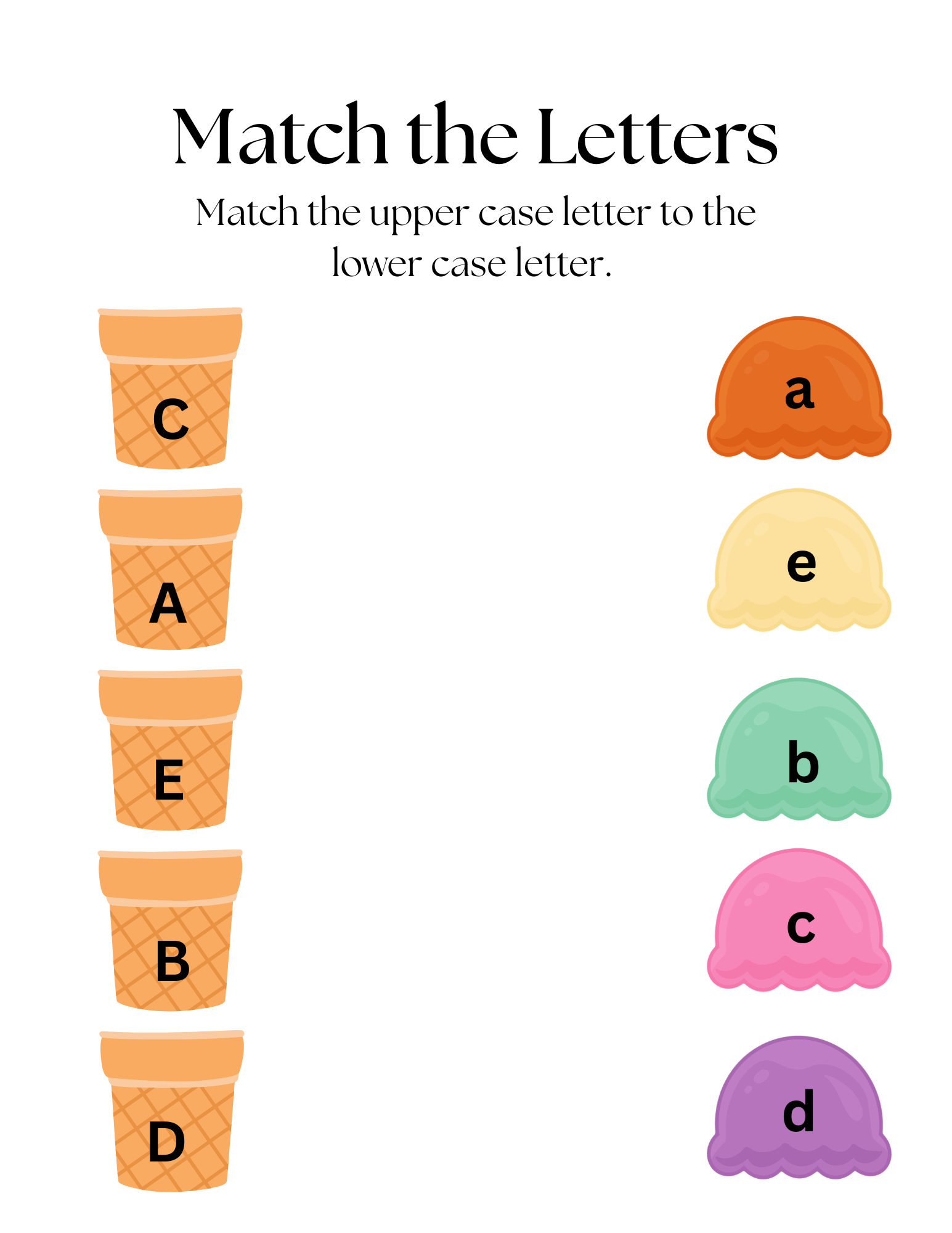 Letter Matching