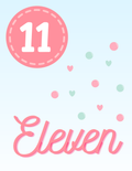 Toddler Journal: Number 11
