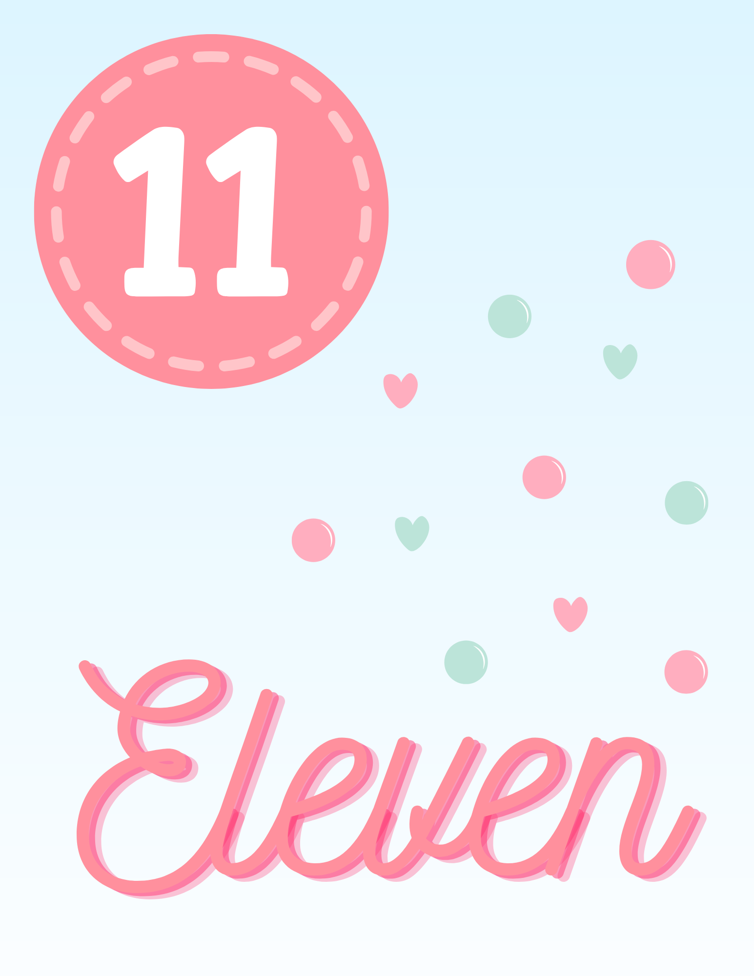 Toddler Journal: Number 11
