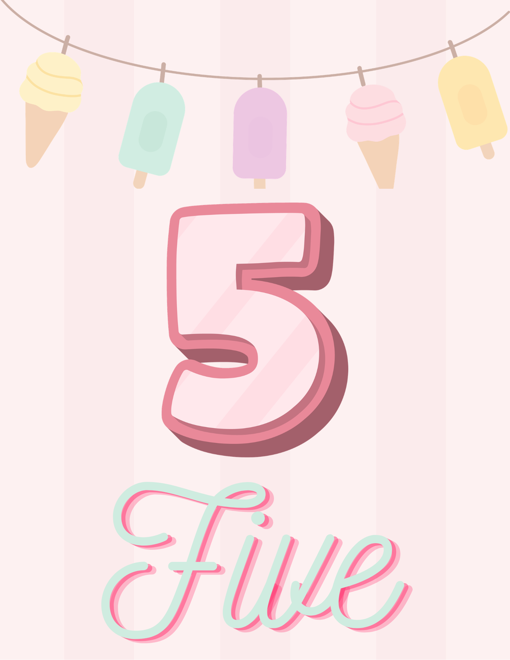 Toddler Journal: Number 5