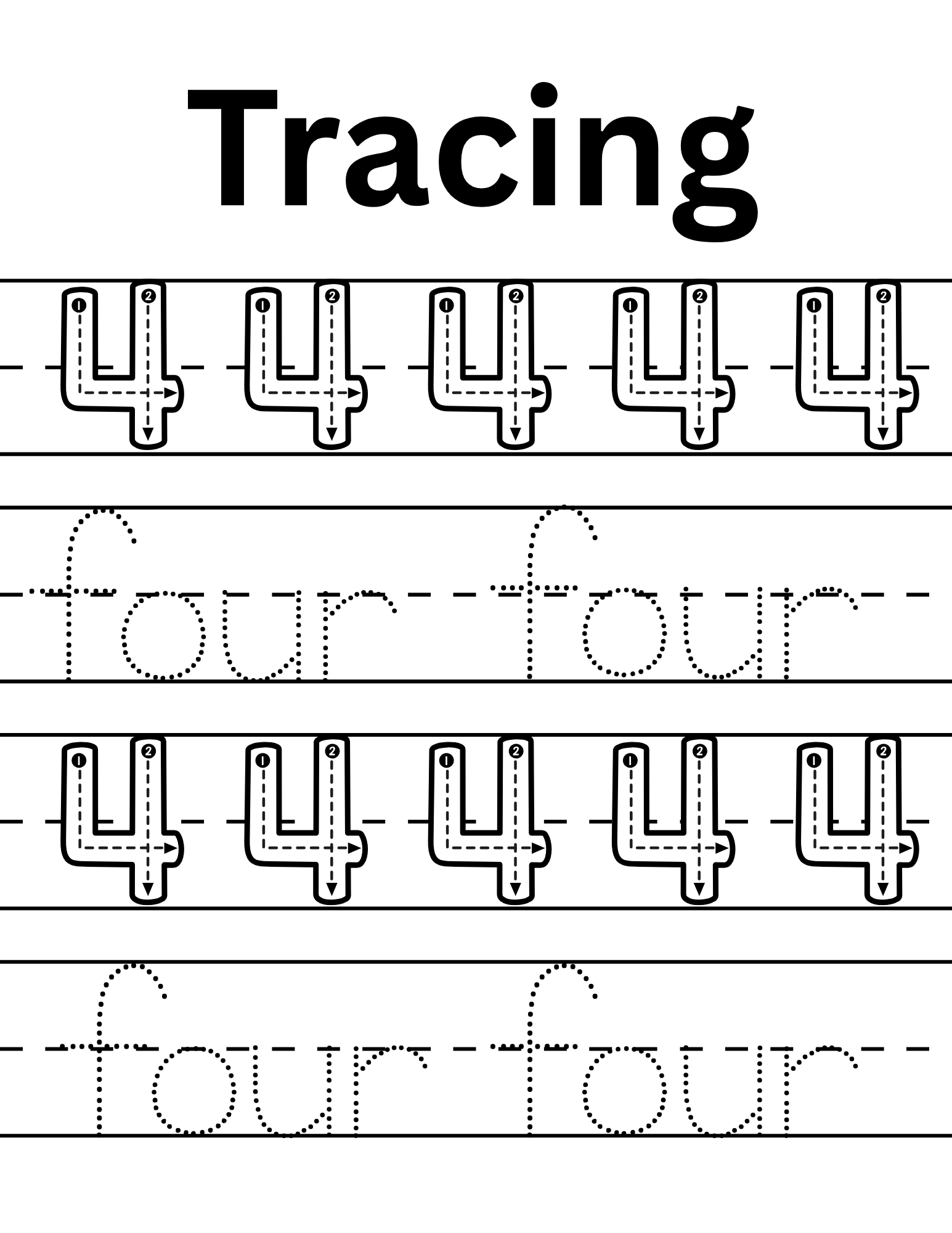 Toddler Journal: Number 4
