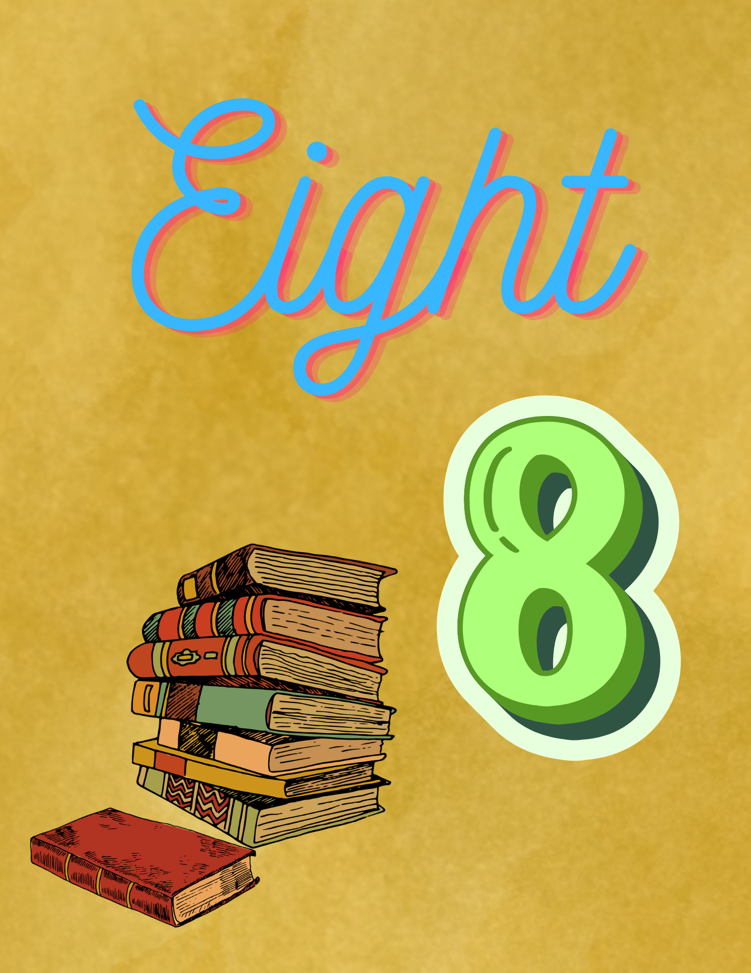 Toddler Journal: Number 8