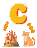 Toddler Journal: Letter C Worksheet